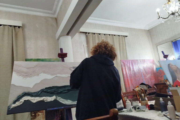 Η Ζωγραφική ως Τρόπος Αίσθησης και Ύπαρξης -Κατερίνα Λεωνάκη
